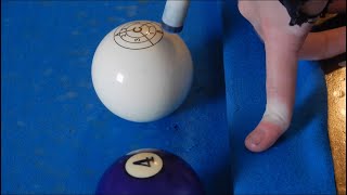 How to Curve the Cue Ball  Exactly Where to Hit [upl. by Lleuqram]