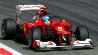 Formula 1 F1 2012 Cars PURE V8 Engine SOUND [upl. by Illa843]