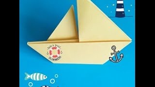 Como Hacer Un Barco de Papel [upl. by Akered]