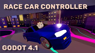 Race Car Controller Tutorial  Godot 3D [upl. by Gerita854]