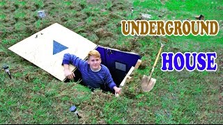 Underground House  DIY  How to build a house under the ground [upl. by Thekla]