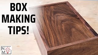 How to Make Simple Box Bottoms  Wood Box Making [upl. by Tatianna]