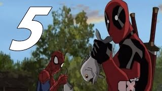 Deadpool in Ultimate SpiderMan 56 vs SpiderMan [upl. by Chiou561]