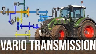 The Vario transmission  Functionality  Fendt 724  Renè Wengelewski  2021 [upl. by Chicky]