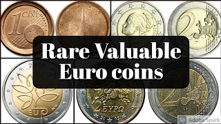 Rare Euro coins that are worth thousands [upl. by Delano]