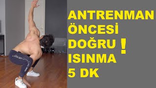 Isınma Hareketleri Fitness  Isınma Nasıl Yapılır  EVDE SPOR [upl. by Marino]