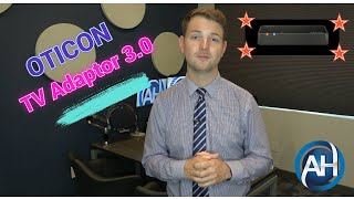 Oticon TV Adaptor 30  How to set up your Oticon TV Adaptor 30  Applied Hearing Solutions [upl. by Neelyad205]