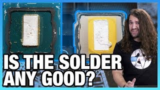 i99900K Review amp Delid Solder vs Paste Game Streaming Benchmarks [upl. by Huldah]