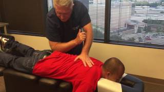 Severe Lower Back Pain amp Sciatica Follow Up Adjustment at Advanced Chiropractic Relief [upl. by Mirabel]