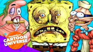 72 of SpongeBobs GROSSEST Moments 🤢  Nicktoons [upl. by Ontine]