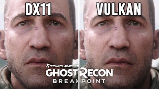 Ghost Recon Breakpoint Vulkan vs DX11 Performance Analysis [upl. by Elmer376]