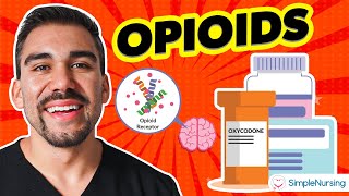 Opioid Pain Pharmacology Analgesics Nursing RN PN for NCLEX [upl. by Neros]