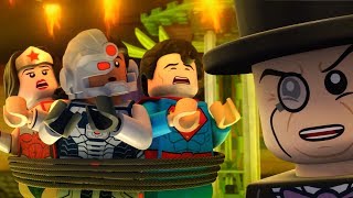 LEGO Justice League Gotham City Breakout  Jokers Unfair Funfair  dckids [upl. by Ellives]