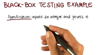 Black Box Testing Example  Georgia Tech  Software Development Process [upl. by Atinniuq]