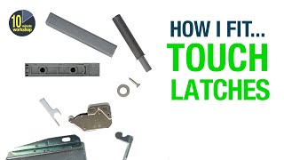 How I fit Touch Latches video 380 [upl. by Ahsitneuq265]