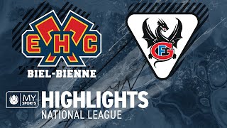 HC Bienne  FribourgGottéron 45 02 33 10 [upl. by Gerbold]