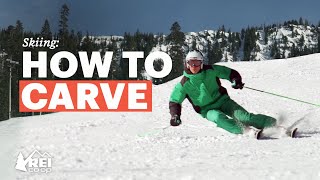 How to Carve Skis  Take Your Skiing to the Next Level  REI [upl. by Channing51]