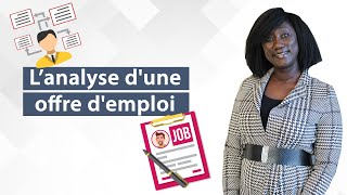 Comment lire une offre demploi [upl. by Assilam]