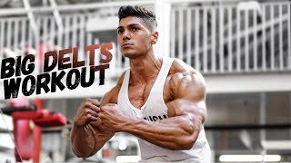 BIG SHOULDERS  ANDREI DEIU FULL WORKOUT [upl. by Gylys652]