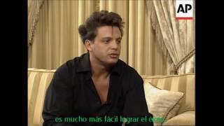 Luis Miguel  English Interview 1998 [upl. by Murtagh]