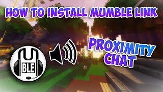 How to Download and Setup Mumble Link for Minecraft Proximity Chat [upl. by Auoy]