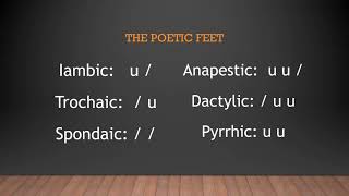 Understanding Poetic Meter [upl. by Rebekah]