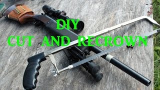 Cut and Recrown your barrel at home [upl. by Enenaej522]