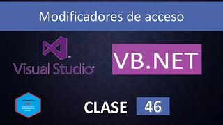 46Programación en Visual Basic Net con Visual Studio 2019 Modificadores de Acceso [upl. by Siegfried]