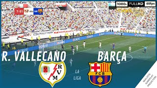 RAYO VALLECANO vs FC BARCELONA  LA LIGA 2324 • Simulation amp Prediction [upl. by Aeht299]