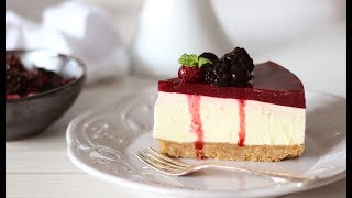 Berry Cheesecake Recipe  No Bake Cheesecake Recipe [upl. by Syst]