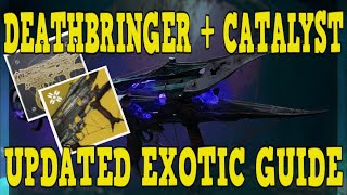 DESTINY 2  How To Get DEATHBRINGER  CATALYST EASY quotSymphony of Deathquot Quest Guide [upl. by Aigroeg]