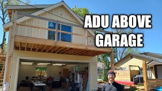 ADU ABOVE GARAGE Update on Ians Project [upl. by Celeste]