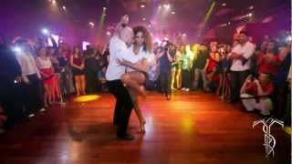 ATACA amp LA ALEMANA Bachata Dance Performance 40 MILLION VIEW PARTY At THE SALSA ROOM [upl. by Avehs505]