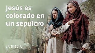 Jesús es colocado en un sepulcro [upl. by Annerol]