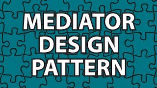 Mediator Design Pattern [upl. by Hseyaj]