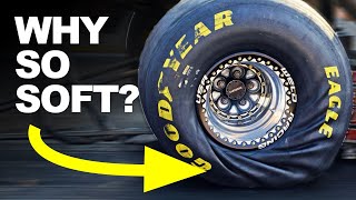 How Dragster Tyres Accelerate to 335 MPH in 36 Seconds [upl. by Jaban]