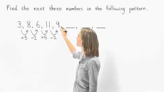 Number Patterns  MathHelpcom [upl. by Vange]