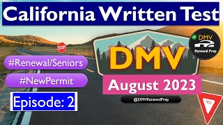 DMV Renewal Practice Test 2023 California [upl. by Harden]