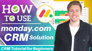 How to use Mondaycom as a CRM  CRM Software for Small Business Mondaycom Tutorial [upl. by Hemingway443]