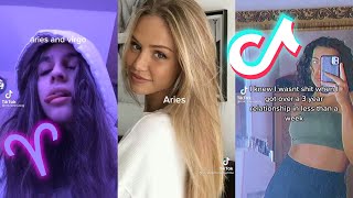 Zodiac Signs TikTok Compilation  Aries♈️ [upl. by Berstine652]