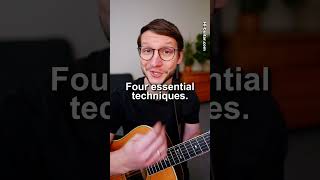 4 Essential Guitar Techniques [upl. by Ilbert]