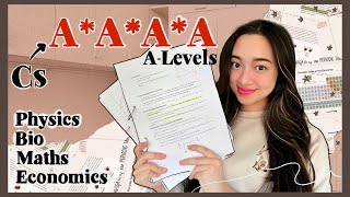 How I went from Cs to AAAA in A Levels tips no one told me  notes [upl. by Primrosa965]