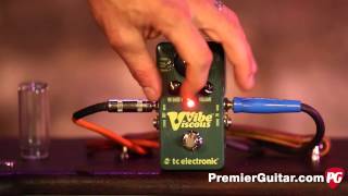 Review Demo  TC Electronic Viscous Vibe [upl. by Procto]