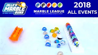 Winter Marble League 2018  All Events MarbleLympics [upl. by Eiromem]