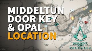 Middeltun Door Key Assassins Creed Valhalla Locked Opal Location [upl. by Ahseret]