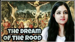 The Dream of the Rood  Anglo Saxon Poetry  English Literature [upl. by Nally695]