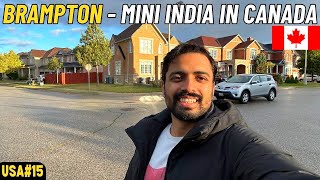 BRAMPTON Toronto  Mini INDIA in CANADA 🇨🇦 [upl. by Christoper]