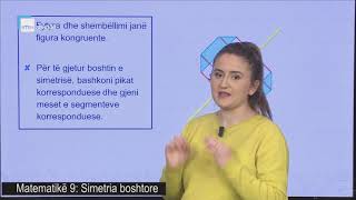 Matematikë 9  Simetria boshtore [upl. by Ahsemrak]