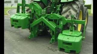 FLEXIMASS 2 ETAGES Laforge materiel agricole masses lestage tracteur [upl. by Arikihs]