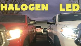 LED vs Halogen Lights You Decide [upl. by Ynolem492]